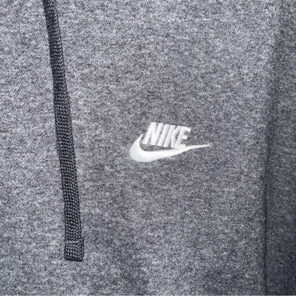 Nike Men's Gray Hoodie L - Picture 2 of 5